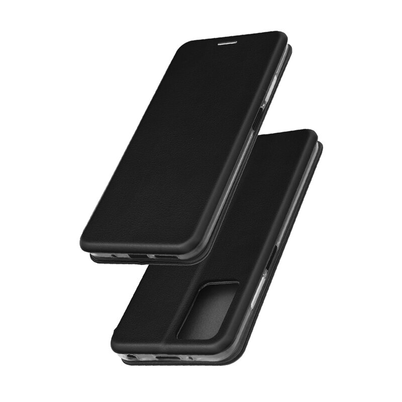 Husa Xiaomi Redmi 10 Flip Magnet Book Type, negru