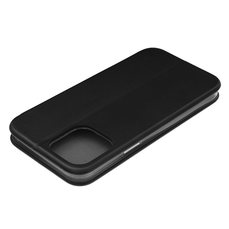 Husa iPhone 13 Pro Max Flip Magnet Book Type - Black