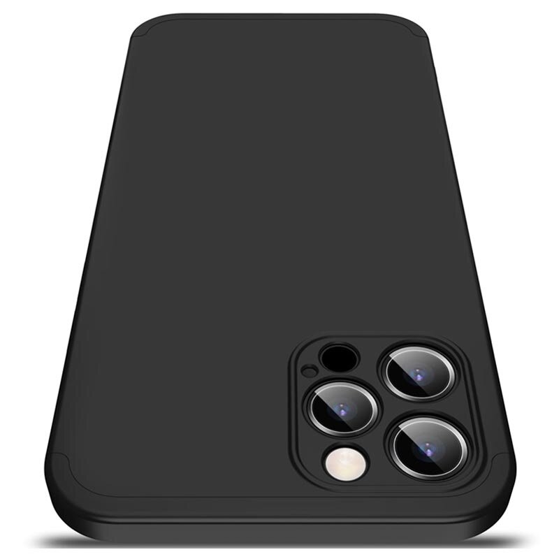 [Pachet 360°] Husa + Folie iPhone 13 Pro Max GKK Original - Negru