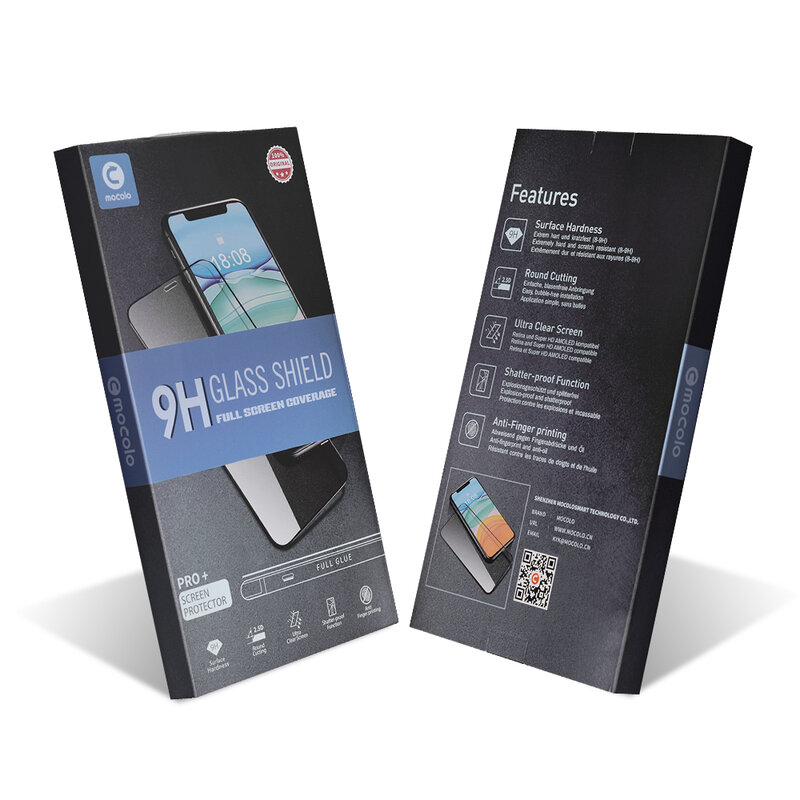 Folie sticla Xiaomi Redmi 10 Mocolo 3D Full Glue, negru