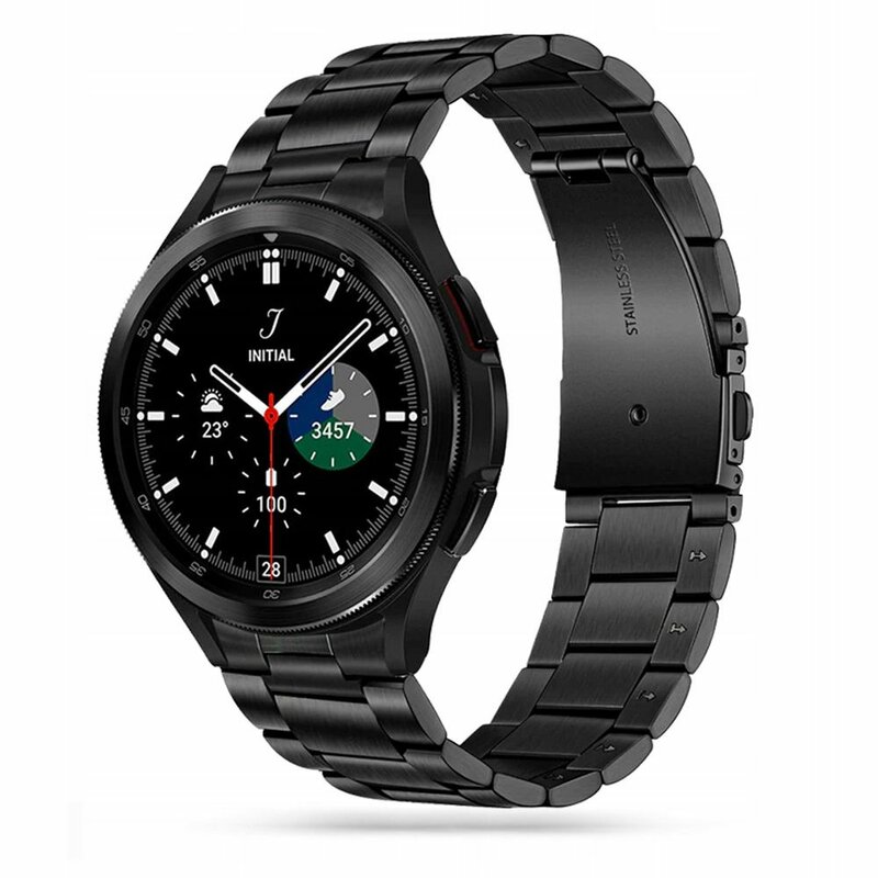 Curea Samsung Galaxy Watch4 Classic 42mm Tech-Protect Stainless, negru