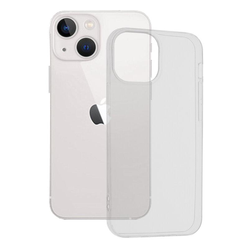 Husa iPhone 13 mini Techsuit Clear Silicone, transparenta