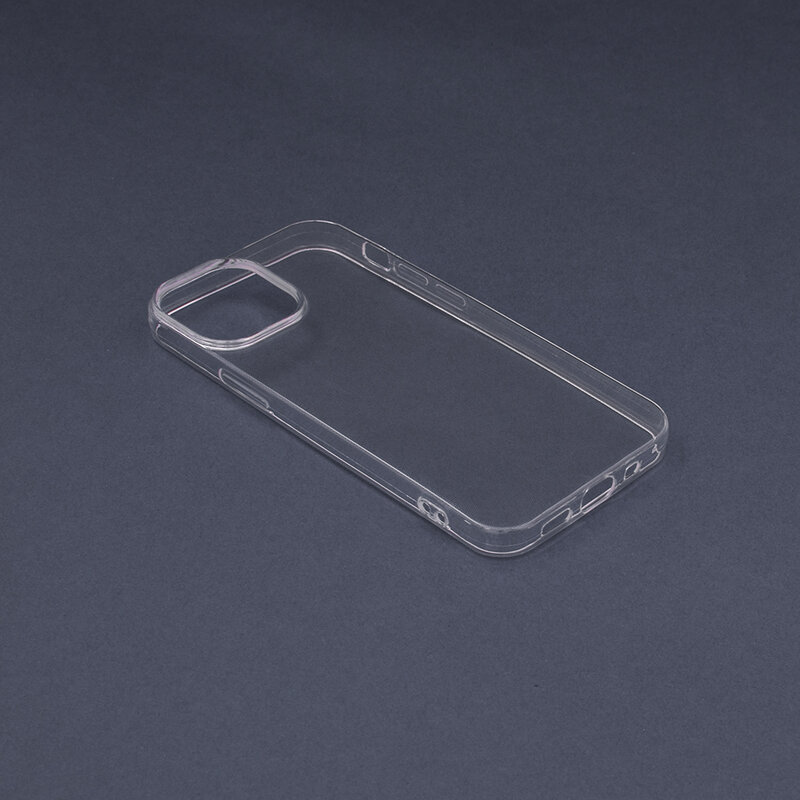 Husa iPhone 13 mini Techsuit Clear Silicone, transparenta