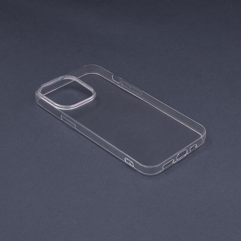 Husa iPhone 13 Pro Techsuit Clear Silicone, transparenta