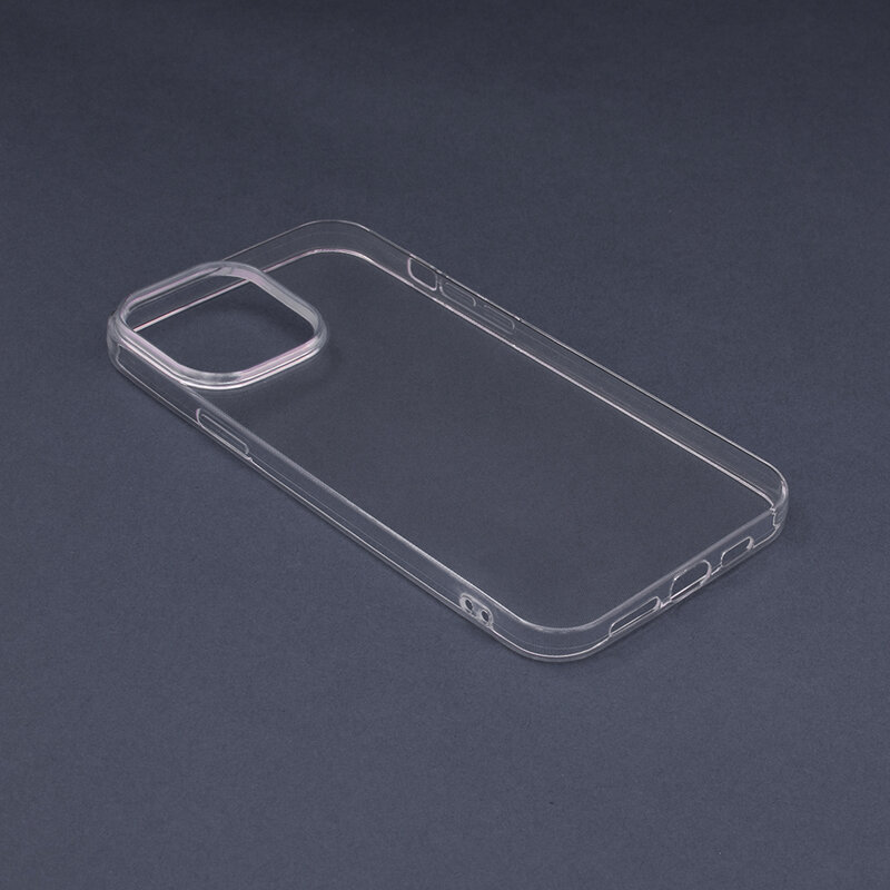 Husa iPhone 13 Pro Max Techsuit Clear Silicone, transparenta