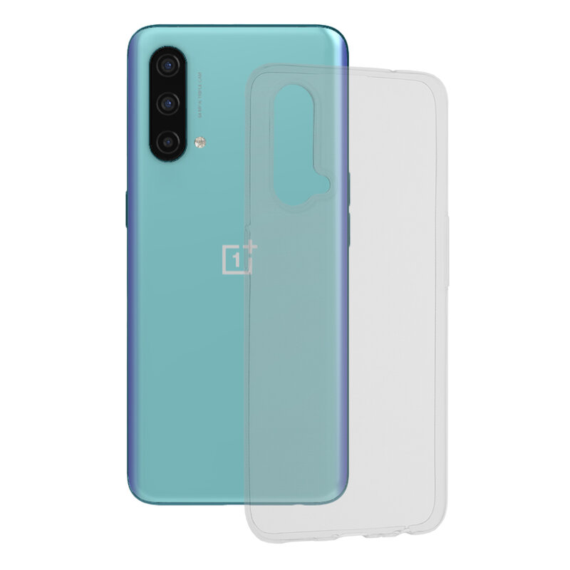 Husa OnePlus Nord CE 5G Techsuit Clear Silicone, transparenta
