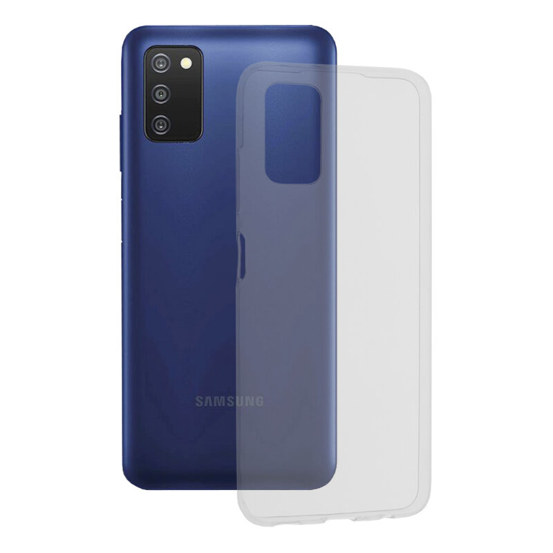 Husa Samsung Galaxy A03s Techsuit Clear Silicone, transparenta