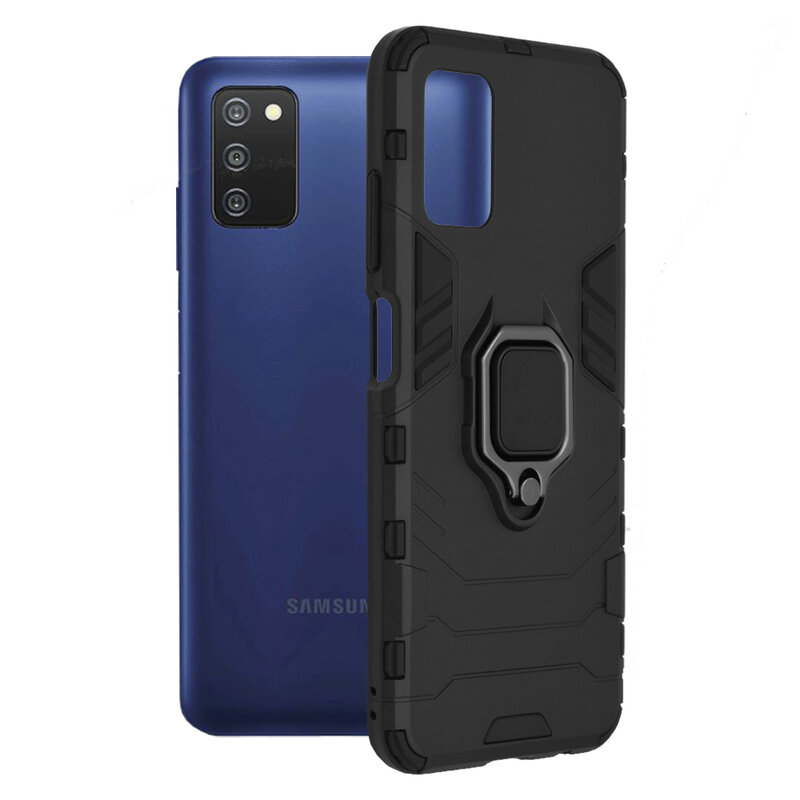 Husa Samsung Galaxy A03s Techsuit Silicone Shield, negru
