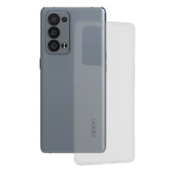 Husa Oppo Reno6 Pro 5G (Snapdragon) Techsuit Clear Silicone, transparenta