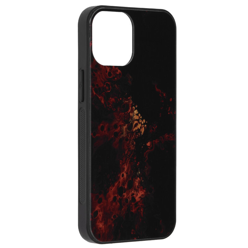Husa iPhone 13 mini Techsuit Glaze, Red Nebula