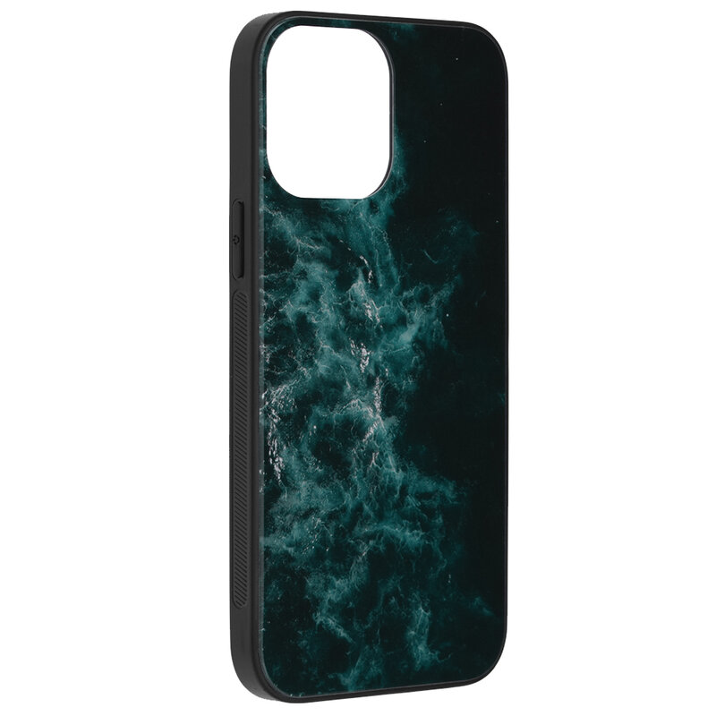 Husa iPhone 13 Pro Max Techsuit Glaze, Blue Nebula