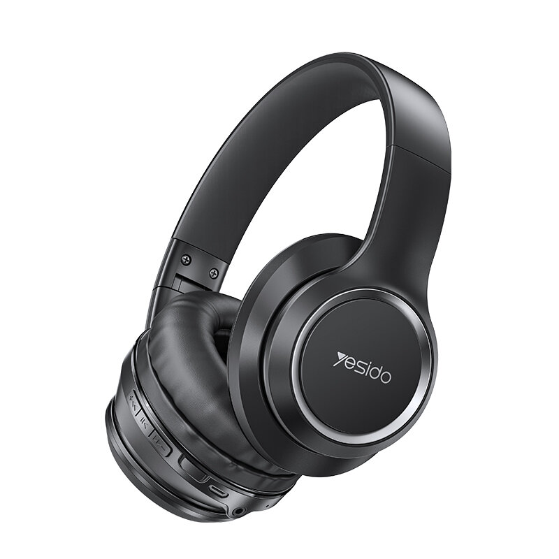 Casti on-ear Bluetooth noise cancelling Yesido EP03, negru