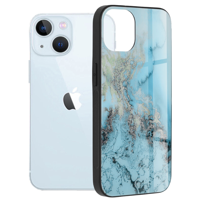 Husa iPhone 13 Techsuit Glaze, Blue Ocean