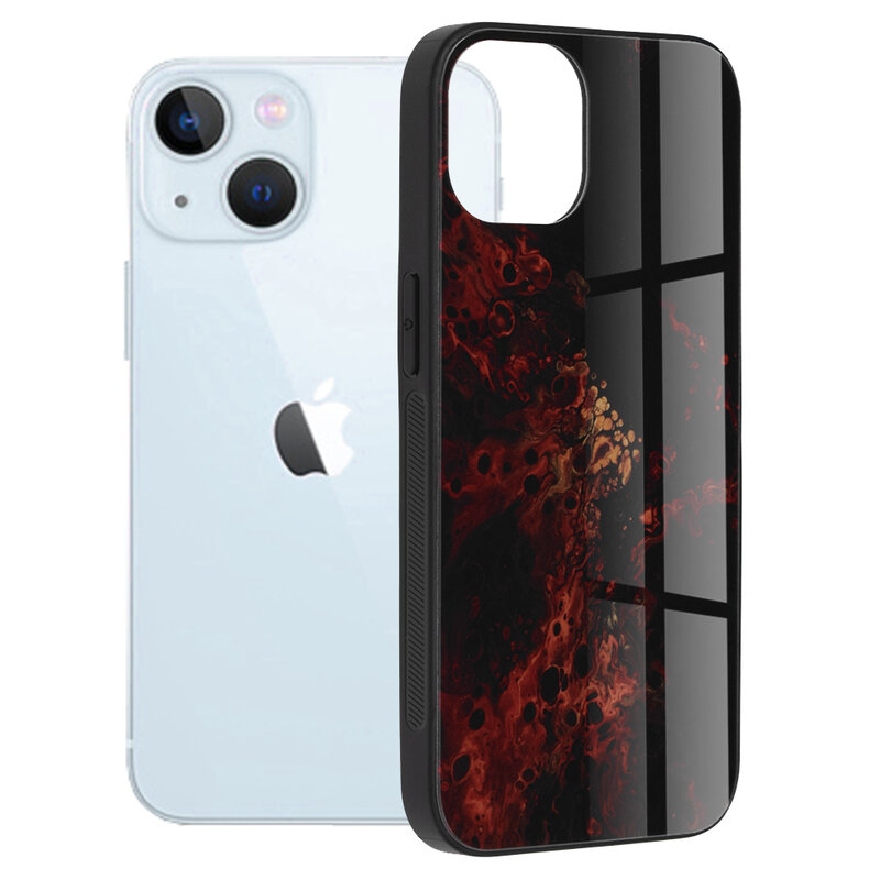 Husa iPhone 13 Techsuit Glaze, Red Nebula