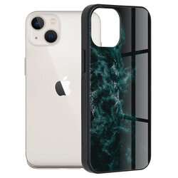 Husa iPhone 13 mini Techsuit Glaze, Blue Nebula