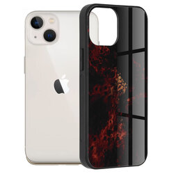 Husa iPhone 13 mini Techsuit Glaze, Red Nebula