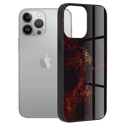 Husa iPhone 13 Pro Techsuit Glaze, Red Nebula