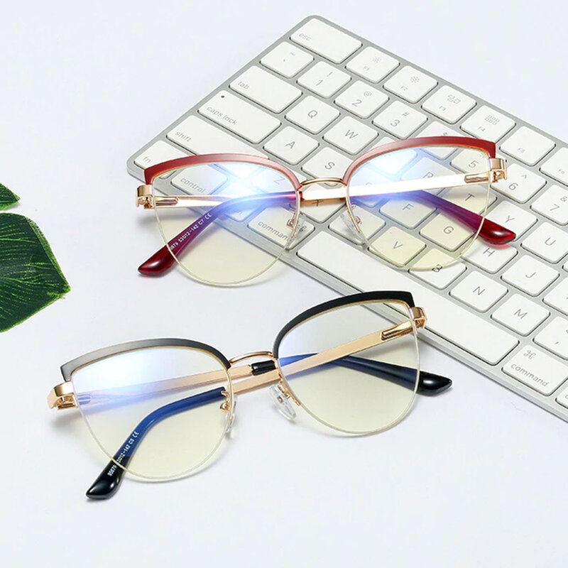 Ochelari butterfly dama de protectie calculator anti lumina albastra, F95679-C7