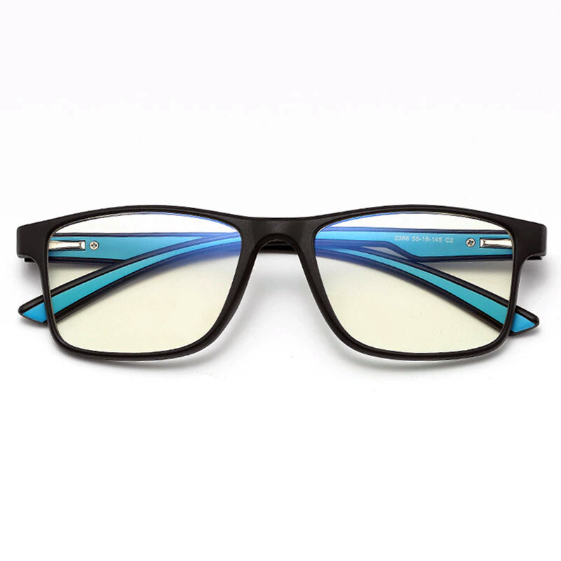 Ochelari lumina albastra cu protectie calculator Techsuit, negru albastru, F2388