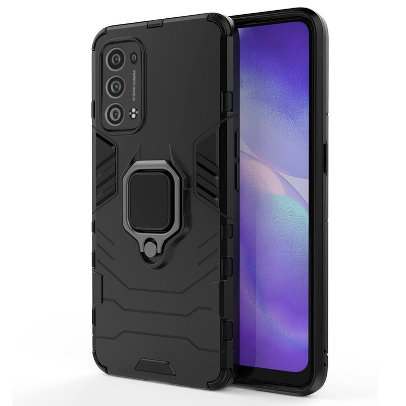Husa Oppo Reno6 Pro 5G (Snapdragon) Techsuit Silicone Shield, negru