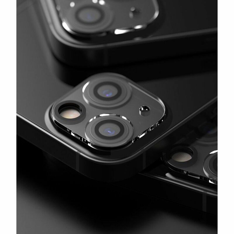 [Pachet 2x] Folie sticla iPhone 13 mini Ringke Camera Protector, clear