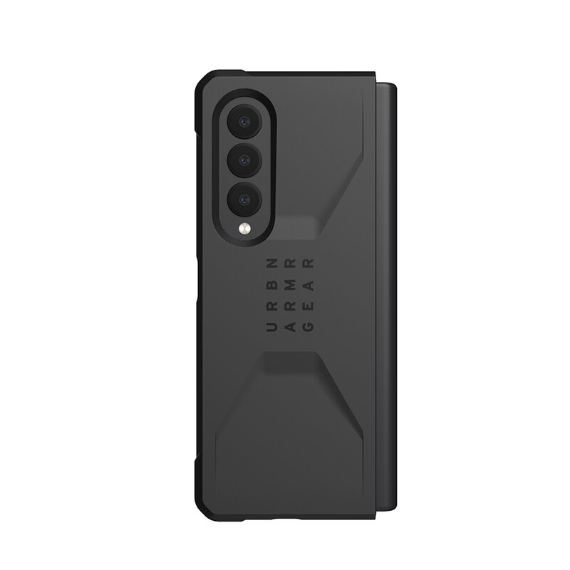 Husa Samsung Galaxy Z Fold3 5G UAG Civilian, negru