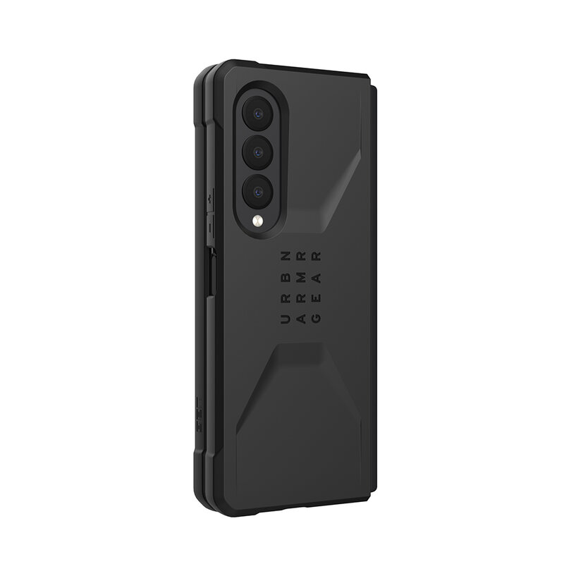 Husa Samsung Galaxy Z Fold3 5G UAG Civilian, negru