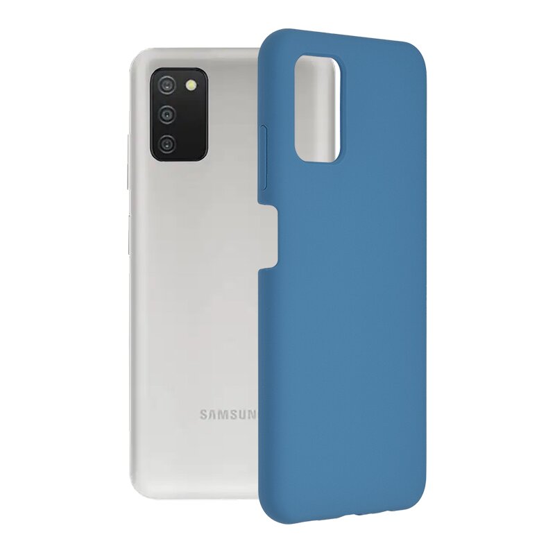 Husa Samsung Galaxy A03s Techsuit Soft Edge Silicone, albastru
