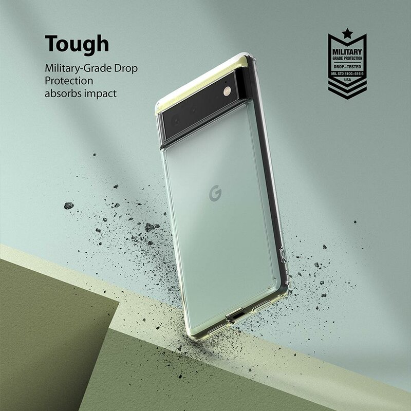 Husa Google Pixel 6 Ringke Fusion, transparenta