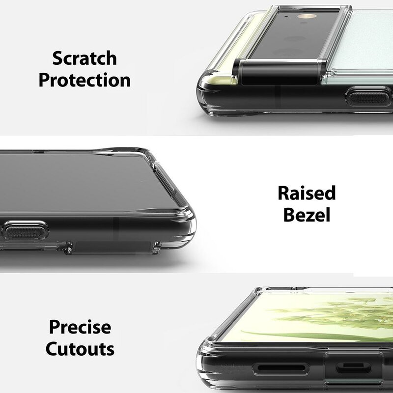 Husa Google Pixel 6 Ringke Fusion, transparenta