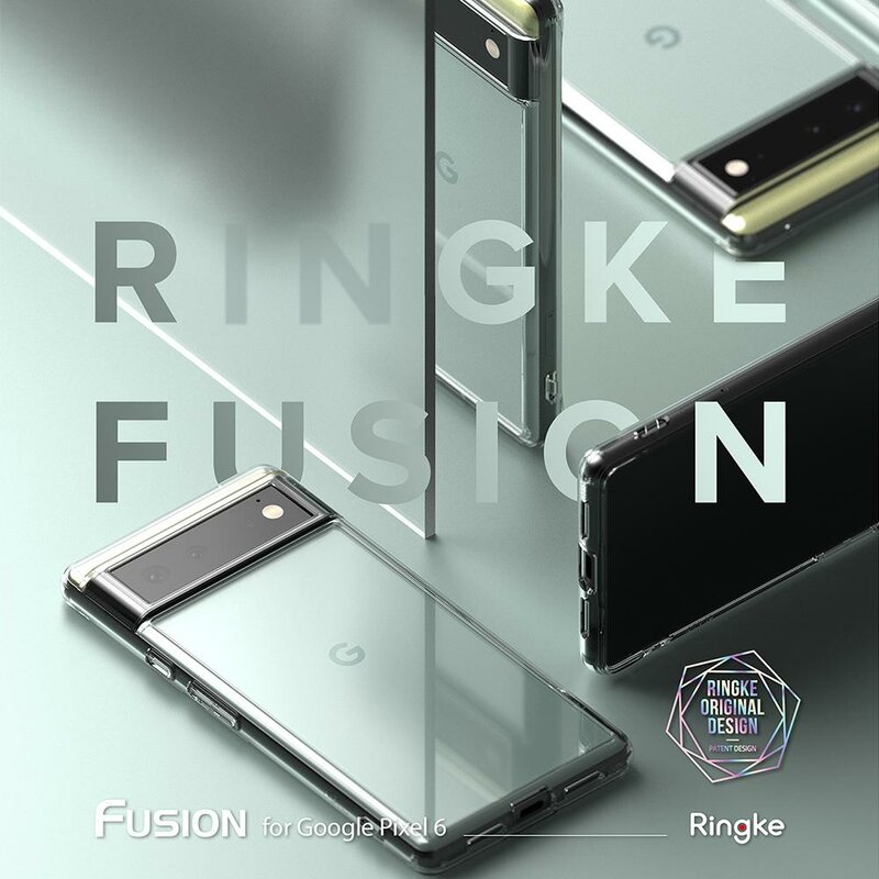 Husa Google Pixel 6 Ringke Fusion, transparenta