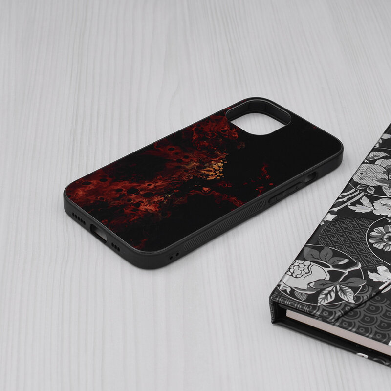 Husa iPhone 13 Techsuit Glaze, Red Nebula