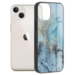 Husa iPhone 13 mini Techsuit Glaze, Blue Ocean