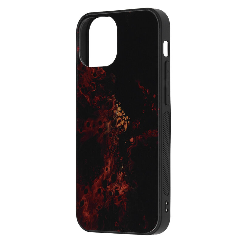 Husa iPhone 13 mini Techsuit Glaze, Red Nebula