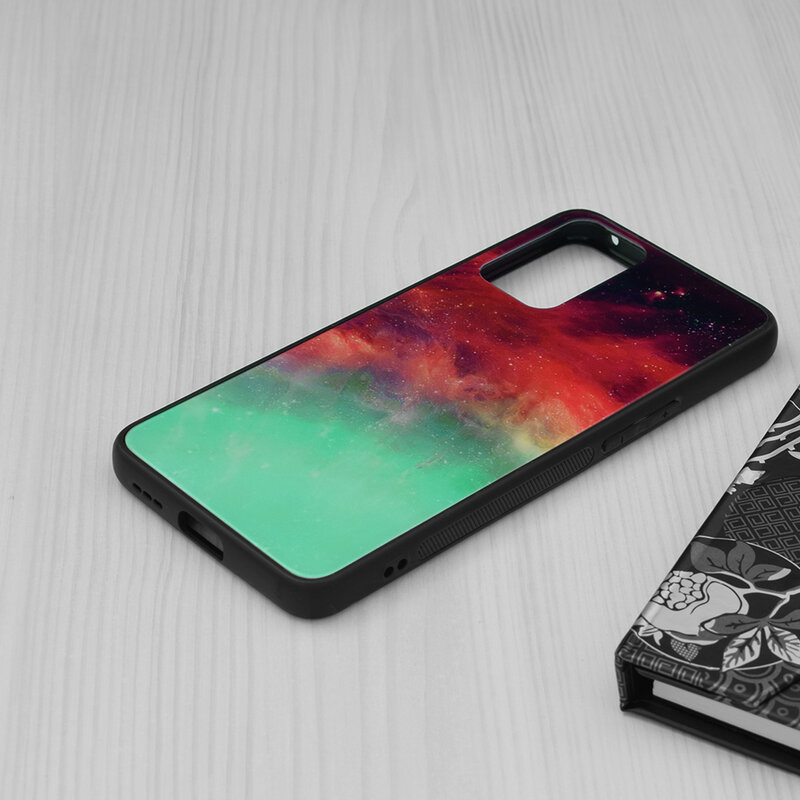 Husa Oppo Reno6 5G Techsuit Glaze, Fiery Ocean