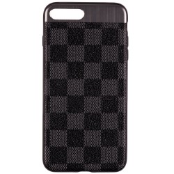 Husa Apple iPhone 7 Plus Leoleo Back Cover - Black Stripes
