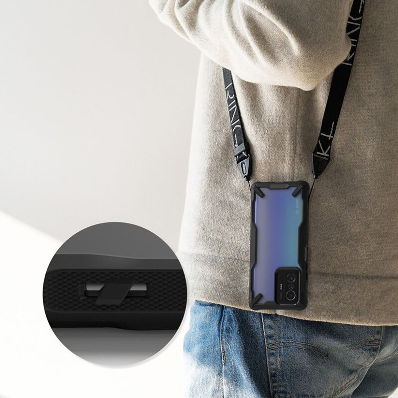 Husa Xiaomi 11T Ringke Fusion X - Black
