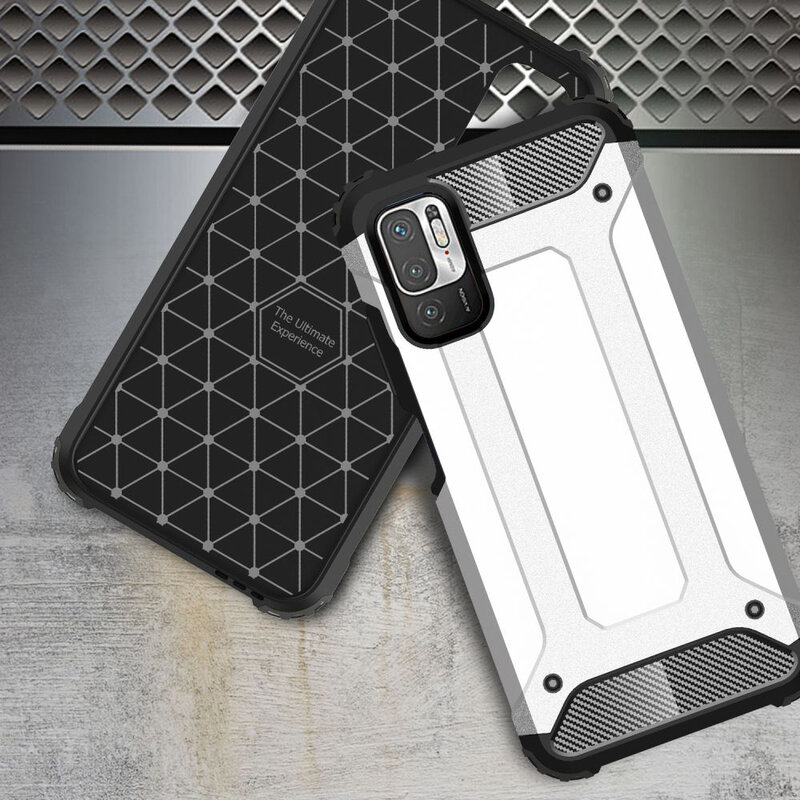 Husa Xiaomi Redmi 10 Techsuit Hybrid Armor, negru