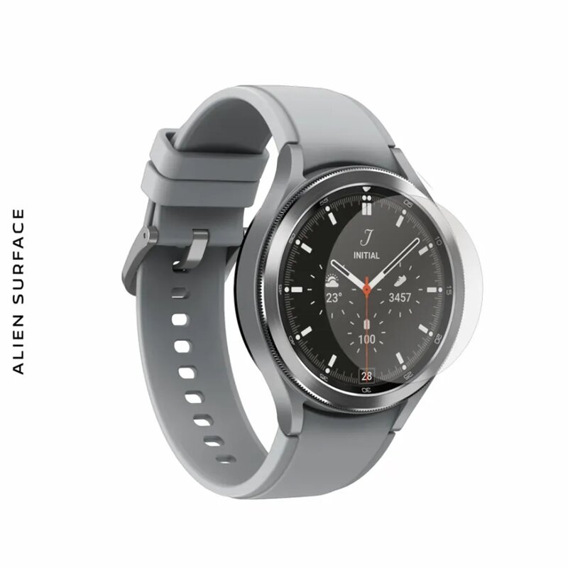 [Pachet 3x] Folie Regenerabila Samsung Galaxy Watch4 Classic 46mm Alien Surface, clear