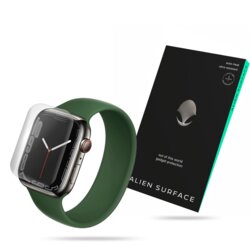 [Pachet 3x] Folie regenerabila Apple Watch 7 45mm Alien Surface, clear