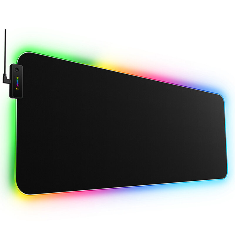 Mouse pad gaming mare Tronsmart Spire, iluminat cu leduri, negru