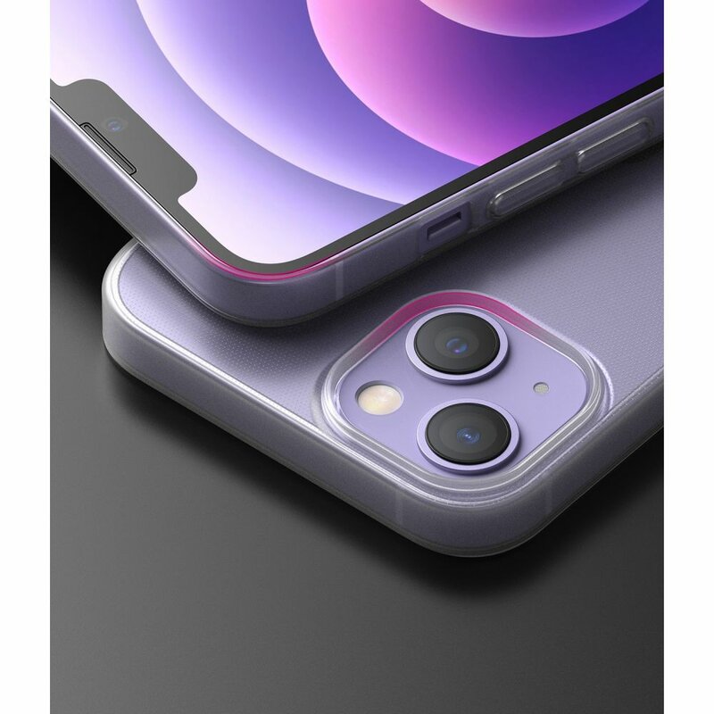 Husa iPhone 13 mini Ringke Slim, transparenta mata