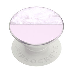 Popsockets original, suport cu functii multiple, Glam Inlay Acetate Lilac