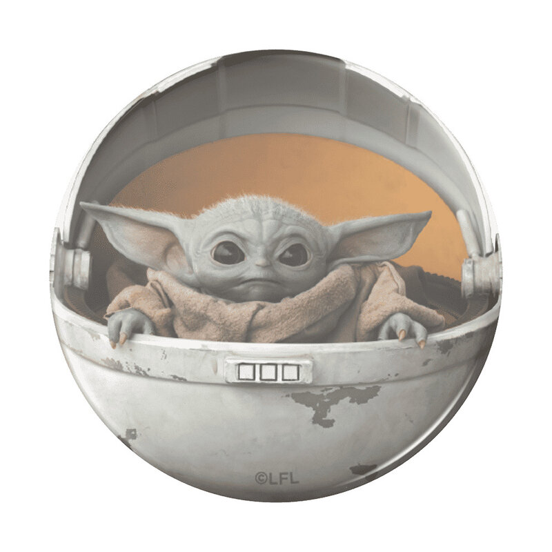 Popsockets original, suport cu functii multiple, Baby Yoda POD