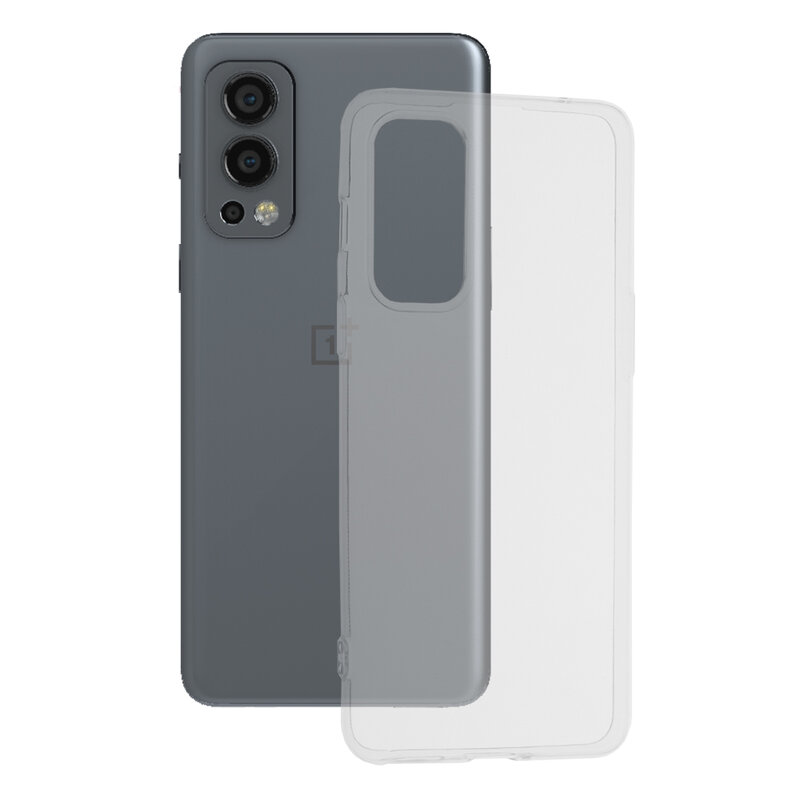 Husa OnePlus Nord 2 5G Techsuit Clear Silicone, transparenta