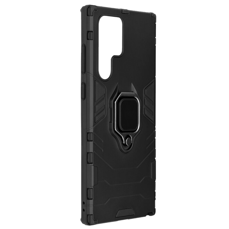 Husa Samsung Galaxy S22 Ultra 5G Techsuit Silicone Shield, negru