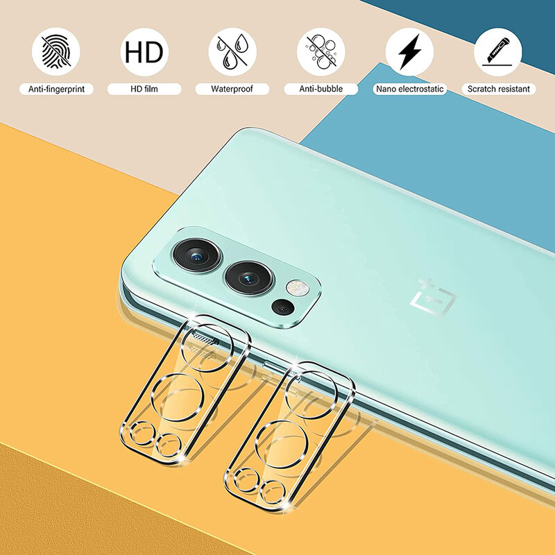 Folie camera OnePlus Nord 2 5G Mocolo Back Lens, clear