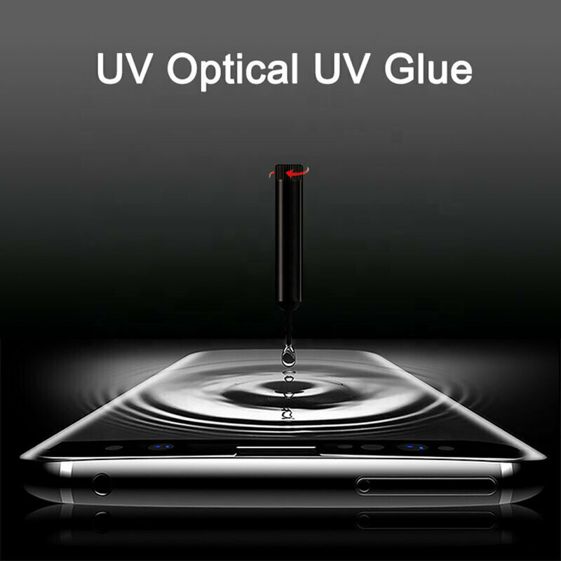 Folie sticla Samsung Galaxy S22 Ultra 5G Lito UV Glue, clear