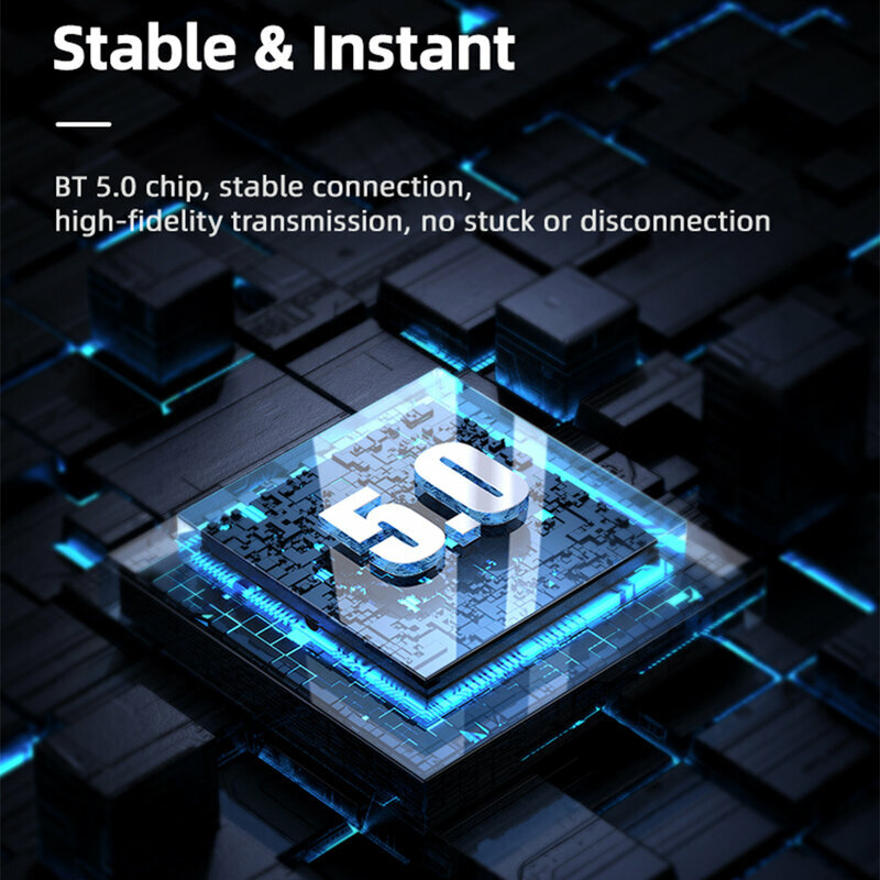 Casti wireless in-ear Usams, TWS earbuds, Bluetooth, roz, IA04