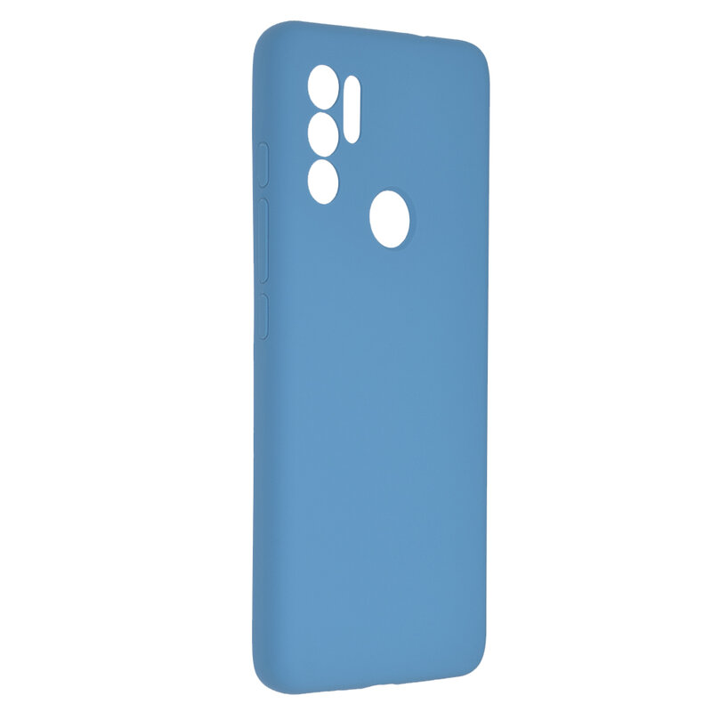 Husa Motorola Moto G60S Techsuit Soft Edge Silicone, albastru
